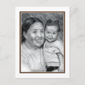 Patty und Baby Postkarte (Vorderseite)