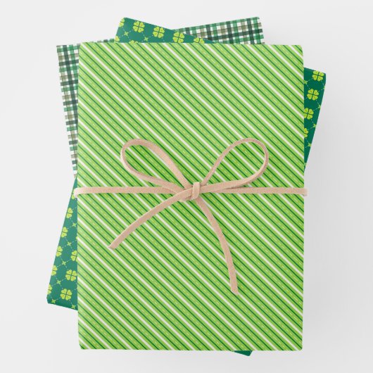Patty's Day Geschenkpapier Set (Beispiel)