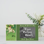 Patty's Day Girl Card (Stehend Vorderseite)