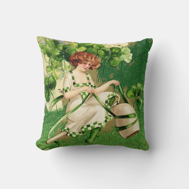 Patty's Day Girl Pillow Kissen (Vorderseite)