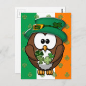 Patty's Day Postkarte (Vorne/Hinten)