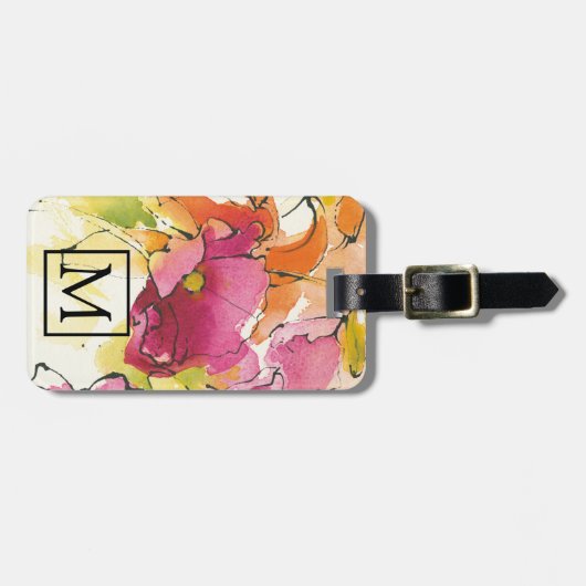 Pattys Pflaume Gepäckanhänger (Vorderseite horizontal)