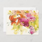 Pattys Plum Postkarte (Vorne/Hinten)