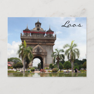 Patuxai-Siegeggatter Postkarte