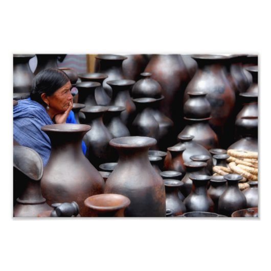 Patzcuaro Mercado - Dia de los Muertos Fotodruck (Vorne)
