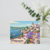 Pátzcuaro Mexiko Postkarte (Stehend Vorderseite)