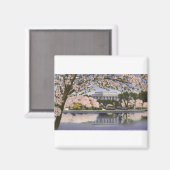 PAU44 Lincoln Memorial.tif Magnet (Vorderseite/Rückseite)