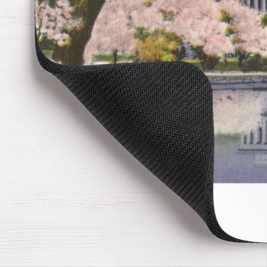 PAU44 Lincoln Memorial .tif Mousepad (Ecke)