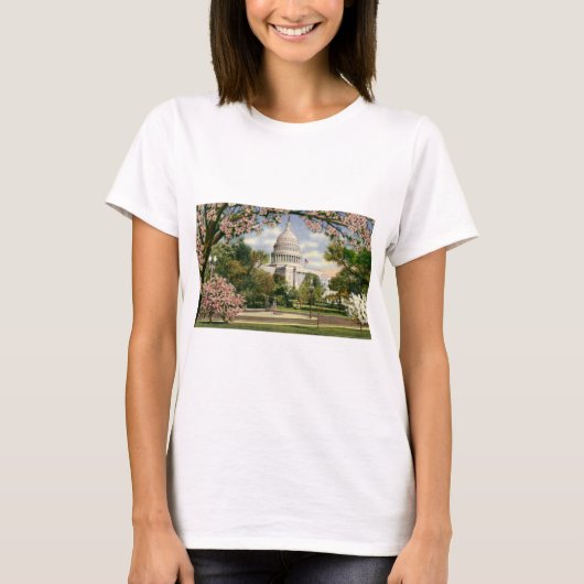 PAU46 US Capitol.tif T-Shirt (Vorderseite)