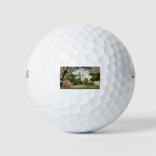PAU46 US-Hauptstadt.tif Golfball (Vorderseite)