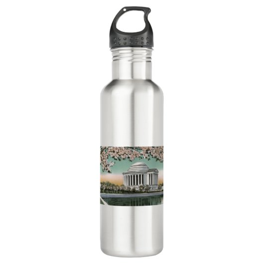 PAU48 Jefferson Erinnerungs2.tif Edelstahlflasche (Vorderseite)