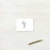 PAU50 zeichnen 1.tif an Post-it Klebezettel (Auf Schreibtisch)