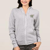 PAU58 Blume 1.tif Hoodie (Vorderseite)