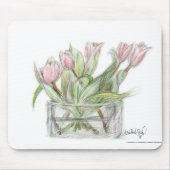 PAU58 Blume 1.tif Mousepad (Vorne)