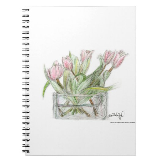 PAU58 Blume 1.tif Notizblock (Vorderseite)