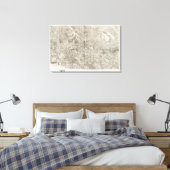 Pau, Bearn Leinwanddruck (Insitu (Schlafzimmer))