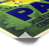 Pau France Vintage Poster 1935 (Ecke)