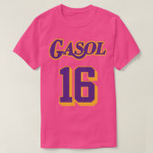Pau Gasol Remüth Jersey Tribute T-Shirt (Design vorne)