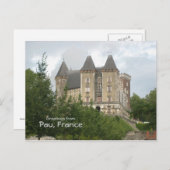 Pau Postkarte (Vorne/Hinten)