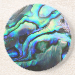 Paua Abalone-Detail Untersetzer