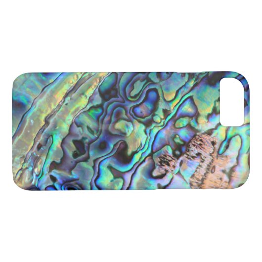 Paua abalone-Muschel Case-Mate iPhone Hülle (Rückseite (Horizontal))