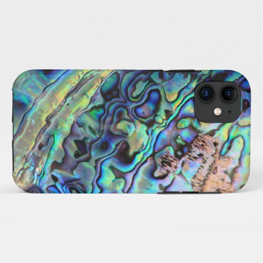 Paua abalone-Muschel Case-Mate iPhone Hülle (Rückseite (Horizontal))
