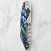 Paua Abalone Muschel Kellnermesser (Rückseite)