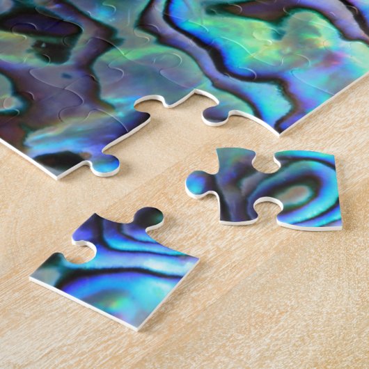 Paua abalone-Muschel Puzzle (Seite)