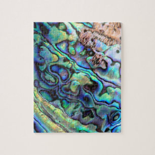 Paua abalone-Muschel Puzzle