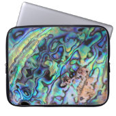 Paua abalone schöne Muschel Neopren Ärmel Laptopschutzhülle (Vorderseite)