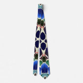 Paua Aqua Forest Krawatte (Rückseite)