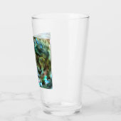 Paua Black Abalone Muschel Regenbogenfarben Glas (Links)
