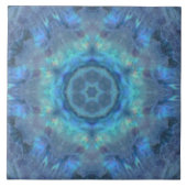 Paua-Blues Fliese (Vorderseite)