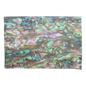 Paua Muschel Abalone Natural Pillow Case Sham Kissenbezug (Vorderseite)