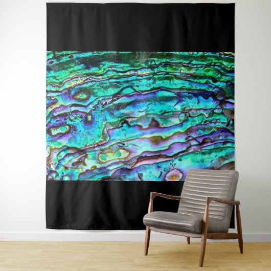 Paua Muschel Abalone Tapestry Wandteppich (Beispiel)