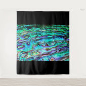 Paua Muschel Abalone Tapestry Wandteppich (Vorderseite)