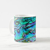 Paua Muschel Abalone Tasse (Vorderseite Links)