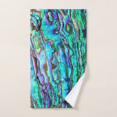 Paua Muschel Abalone Waschhandtuch Set (Handtuch)