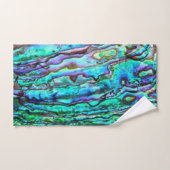 Paua Muschel Abalone Waschhandtuch Set (Handtuch)