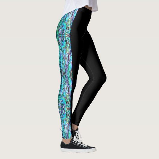 Paua-Muschel Leggings (Rechts)