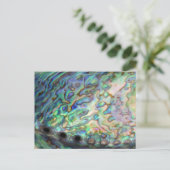 Paua Muschel Postcard Postkarte (Stehend Vorderseite)