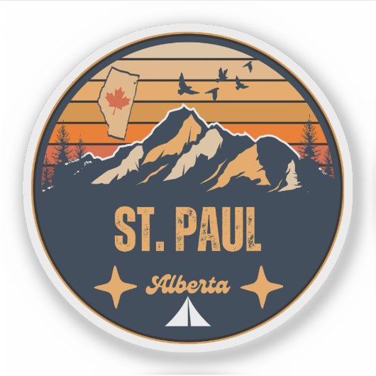 Paul, Alberta Aufkleber (Vorderseite)