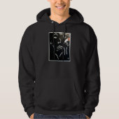 "PAUL" auf ursprünglichem Entwurf durch Hoodie (Vorderseite)
