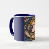 Paul Berthon - Lady mit Orchids Tasse (Vorderseite Links)