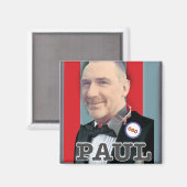 Paul Birthday Image - 60 6 cm Runder Abzeichen Squ Magnet (Vorderseite/Rückseite)