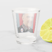 Paul Birthday Image - 60 6 cm Runder Abzeichen Squ Schnapsglas (Rückseite)