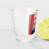 Paul Birthday Image - 60 6 cm Runder Abzeichen Squ Schnapsglas (Links)