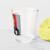 Paul Birthday Image - 60 6 cm Runder Abzeichen Squ Schnapsglas (Rechts)