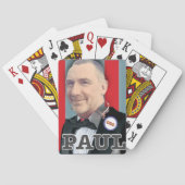 Paul Birthday Image - 60 6 cm Runder Abzeichen Squ Spielkarten (Rückseite)