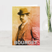 Paul Bourget Karte (Vorderseite)